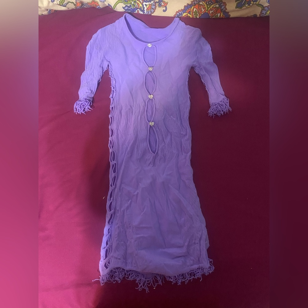 Poster girl doll dress in Lilac